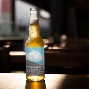 Étiquette Pour Bouteilles De Bière Majestic Mount Hood Personnalisé