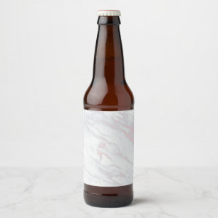 Étiquette Pour Bouteilles De Bière Marbre Pastel Pierre Parties scintillant Texture A
