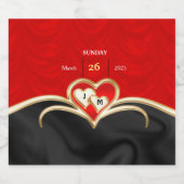 Étiquette Pour Bouteilles De Bière Mariage (Étiquettes simples)