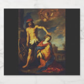 Étiquette Pour Bouteilles De Bière Martyre de Sainte-Catherine (Étiquettes simples)