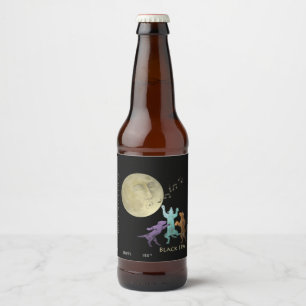 Étiquette Pour Bouteilles De Bière Moondance, nom et style