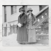 Étiquette Pour Bouteilles De Bière Mouvement chrétien de tempérance des femmes 1911 V (Étiquettes simples)