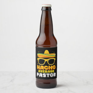Étiquette Pour Bouteilles De Bière Nacho Moyenne Pastor Cinco de Mayo