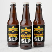 Étiquette Pour Bouteilles De Bière Nacho Moyenne SLP orthophoniste (Bouteilles)