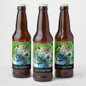 Étiquette Pour Bouteilles De Bière Nayla le Jaguar (Bouteilles)