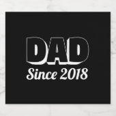 Étiquette Pour Bouteilles De Bière Nouveau père (Étiquettes simples)