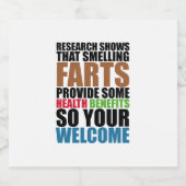 Étiquette Pour Bouteilles De Bière Odeurs (Étiquettes simples)