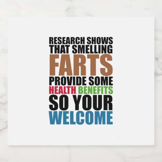 Étiquette Pour Bouteilles De Bière Odeurs (Étiquettes simples)