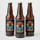 Étiquette Pour Bouteilles De Bière Papa batteur (Bouteilles)