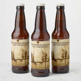 Étiquette Pour Bouteilles De Bière Personnaliser Balle de casse-tête de travailleur d