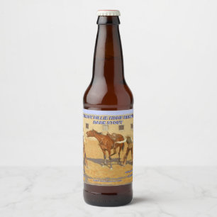 Étiquette Pour Bouteilles De Bière Personnaliser Sa Première Leçon 1903 par F Remingt