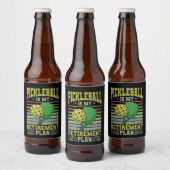 Étiquette Pour Bouteilles De Bière Pickleball (Bouteilles)
