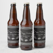 Étiquette Pour Bouteilles De Bière Pine blanche (Bouteilles)