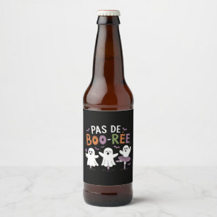 Étiquette Pour Bouteilles De Bière Professeur de danse de ballet fantôme Pas de BOO-r