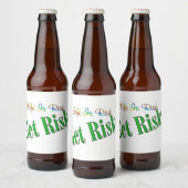 Étiquette Pour Bouteilles De Bière Risque (Bouteilles)