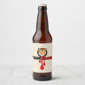 Étiquette Pour Bouteilles De Bière Sang de tigre (Devant)