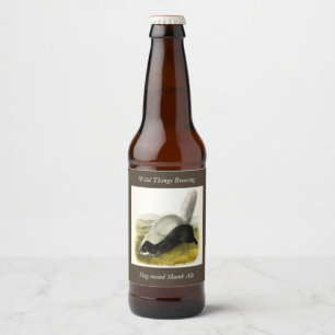 Étiquette Pour Bouteilles De Bière Skunk (Texan Skunk) Audubon's Quadrupeds