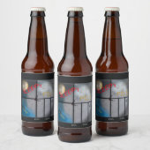 Étiquette Pour Bouteilles De Bière Sleepy Pils, nom et style (Bouteilles)