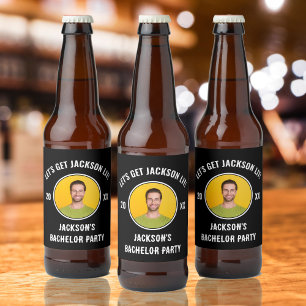 Étiquette Pour Bouteilles De Bière Soirée Arrivée Enterrement de Vie de Garçon