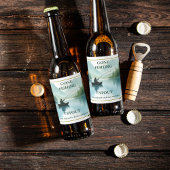 Étiquette Pour Bouteilles De Bière Sortir Pêcher Stout Bière Étiquette