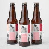 Étiquette Pour Bouteilles De Bière Trois photos | Bonne Saint Valentin (Bouteilles)