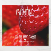 Étiquette Pour Bouteilles De Bière Valentine, tu es mignonne ! (Étiquettes simples)