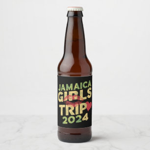 Étiquette Pour Bouteilles De Bière Voyage entre filles en Jamaïque week-end vacances