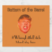 Étiquette Pour Bouteilles De Bière #WhinyLittleBitch (Étiquettes simples)