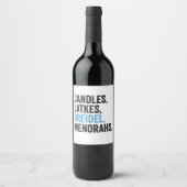 ÉTIQUETTE POUR BOUTEILLES DE VIN (Devant)