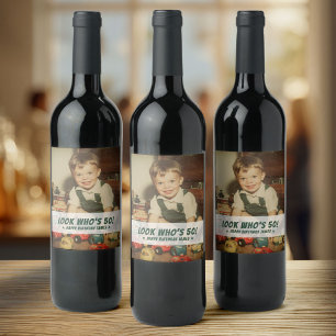 ÉTIQUETTE POUR BOUTEILLES DE VIN
