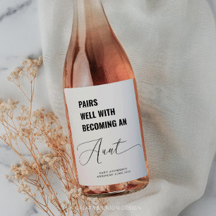 ÉTIQUETTE POUR BOUTEILLES DE VIN 