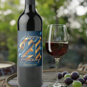 ÉTIQUETTE POUR BOUTEILLES DE VIN 