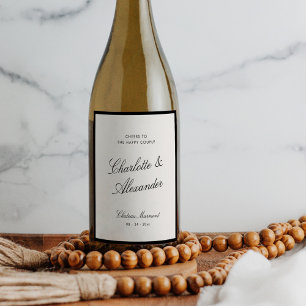 ÉTIQUETTE POUR BOUTEILLES DE VIN