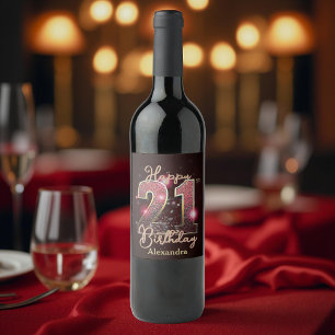 ÉTIQUETTE POUR BOUTEILLES DE VIN 