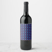 Étiquette Pour Bouteilles De Vin 14 juillet (Devant)