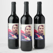 Étiquette Pour Bouteilles De Vin 30e anniversaire photo mec Fun (Bouteilles)