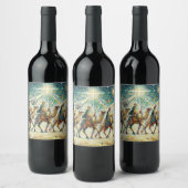 Étiquette Pour Bouteilles De Vin 3 hommes sages (Bouteilles)