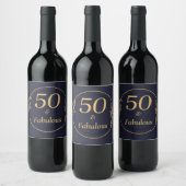 Étiquette Pour Bouteilles De Vin 50 ans et Fabuleux (Bouteilles)