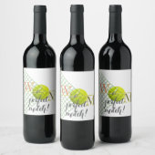 Étiquette Pour Bouteilles De Vin A Perfect Match Paper Napkin (Bouteilles)