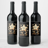 Étiquette Pour Bouteilles De Vin Abandonner (Bouteilles)