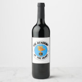 Étiquette Pour Bouteilles De Vin Académie (Devant)
