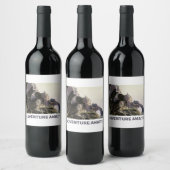 Étiquette Pour Bouteilles De Vin Adventure Awaits. Fantasy landscape (Bouteilles)