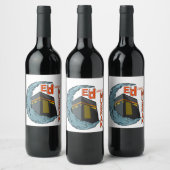 Étiquette Pour Bouteilles De Vin Aïd moubarak (Bouteilles)