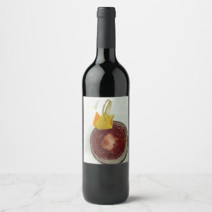 Étiquette Pour Bouteilles De Vin Americano