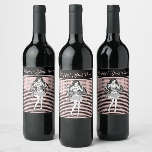Étiquette Pour Bouteilles De Vin amie (Bouteilles)