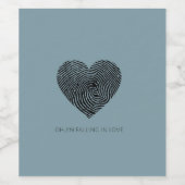 ÉTIQUETTE POUR BOUTEILLES DE VIN AMOUR (Étiquettes simples)