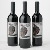 ÉTIQUETTE POUR BOUTEILLES DE VIN ANCIEN BUZZARD (Bouteilles)