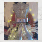 Étiquette Pour Bouteilles De Vin Ange de la Terre (Étiquettes simples)