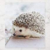 Étiquette Pour Bouteilles De Vin Animal de Cute (Étiquettes simples)