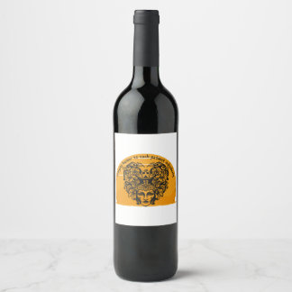 Étiquette Pour Bouteilles De Vin Apporter l'humour à chaque patient individuellemen